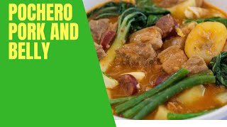 Kapampangan Style Pochero pork and belly How to makepaano lutuhin [upl. by Acul933]