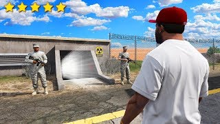 RENTRER dans la base SECRETE du Fort Zancudo de GTA 5 [upl. by Silloc117]