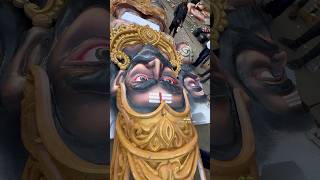 Biggest Ravan making at Uppal grounds  Parameshwar Reddy  PMR Team ravandahan [upl. by Nager756]