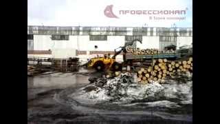 Бревнозахват на погрузчик Volvo 180 3 m2  Log grapple for Volvo 180 loader 3 m2 [upl. by Marra109]