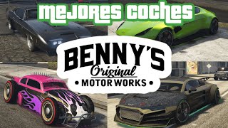 Mejores COCHES del TALLER DE BENNY´s GTA Online [upl. by Tobiah533]