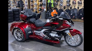 New 2021 Honda Goldwing Tour DCT model we converted to a California Side Car Encore Trike [upl. by Loferski]