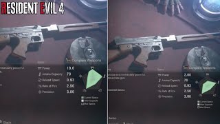 Chicago Sweeper Remake 20 VS Chicago Typewriter Original 100  Resident Evil 4 [upl. by Airahs]