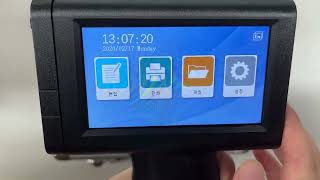 H9 printer how to switch languages [upl. by Iahc]