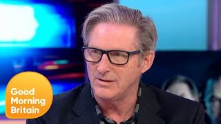 Line of Dutys Adrian Dunbar Gets a Grilling From Piers  Good Morning Britain [upl. by Rochkind]