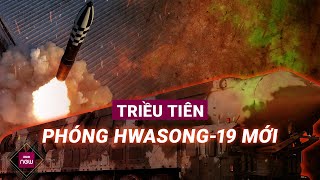 Triều Tiên phóng thử tên lửa đạn đạo liên lục địa Hwasong19 mới sau gần 1 năm quotim hơi lặng tiếngquot [upl. by Yrrum]