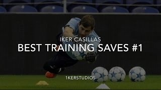 Iker Casillas  Best Training Saves 1 HD [upl. by Birdella]