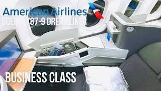 American Airlines Business Class  Boeing 7879 Dreamliner  Dallas to Seoul [upl. by Meridel226]