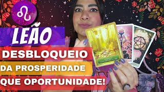 LEÃO tarot MUITO DINHEIRO MEU BEM SE PREPARA PARA RECEBER MUITA PROSPERIDADE [upl. by Htims]