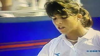 1990 Virginia Slims Tennis Finals 1st set [upl. by Lerrej]