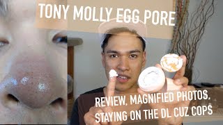 Tony Moly Egg Pore Masks  Blackhead Steam Balm and Cool Tightening Pack Review and Tutorial [upl. by Karlise893]