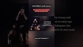 Justin Bieber Lonely Lyrics and Translation2 [upl. by Noe]