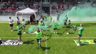 flagfootball americanfootball Heimspiel U13 in Villach [upl. by Sibyls]