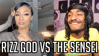 Rubi Rose Said She Loves Me The Rizz God VS The Sensei Adin Ross EDate [upl. by Bowles]