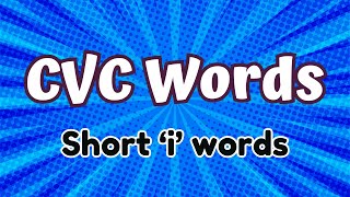 CVC Words Reading Practice  All Short i Words  Kindergarten Phonics  Learn to Read [upl. by Willing110]