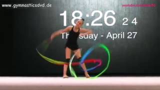 Arina Averina Ribbon Podium Training  World Cup Baku 2017 [upl. by Floyd]