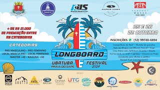 LONGBOARD FESTIVAL 2024  PRAIA DO SAPEUBATUBA  DIA 1 [upl. by Lessirg679]