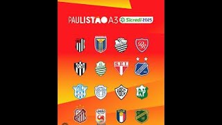 Confira o regulamento da Série A3 do Paulista de 2025 os 16 clubes participantes e seus treinadores [upl. by Yllak]