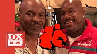 Wack 100 amp Mike Tyson Get Into Apparent Fistfight During Podcast Taping [upl. by Espy]