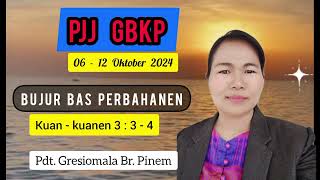 PJJ GBKP Tgl 06  12 Oktober 2024 [upl. by Portuna28]