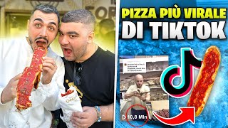 🍕 PROVIAMO la PIZZA più VIRALE di TIKTOK GODURIA 🤤 [upl. by Adnek]