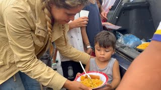 Un plato de comida para niños y adultos venezolanos en Nicaragua 🇻🇪 🇳🇮 [upl. by Krm885]