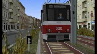 OMSI 2 Tram line 301 Gladbeck Tatra T6B5 [upl. by Lucio791]