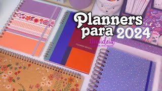 Planners 2024  Fina Ideia Papelaria [upl. by Newbill]