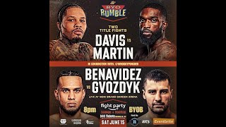 Gervonta Davis vs Frank Martin LIVEComedy Commentary wbigzo9905 [upl. by Narak]