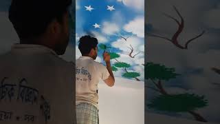 Ceiling Painting artwork [upl. by Navonod]