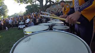 LSU Drumline 2018  Malfred Tenor Cam [upl. by Baylor]