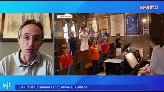 Musique  les Petits Chanteurs en tournée au Canada [upl. by O'Conner]