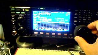 TS2000 vs IC7600 vs KX1wmv [upl. by Osnofla]