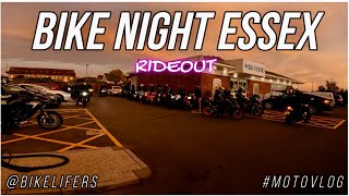 Bike Night Essex ktm 790 Duke MOTOVLOG [upl. by Arimat707]