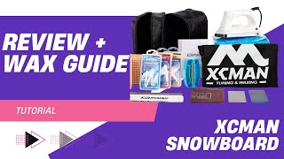 XCMAN Snowboard Waxing Kit Unboxing  Waxing guide [upl. by Mercado102]