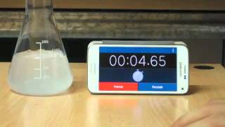 Iodine clock reaction [upl. by Laband966]