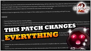 THIS PATCH CHANGES EVERYTHING  Apr 1st Guild Wars 2 News [upl. by Hgielsel]