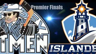 Dineen Cup Finals Game one between the Jersey Hitmen and Islanders Hockey Club [upl. by Bezanson]