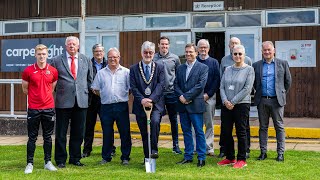 🏟 Work starts at the Cliff Hill Training Ground  Exeter City Football Club [upl. by Nylatsyrk]