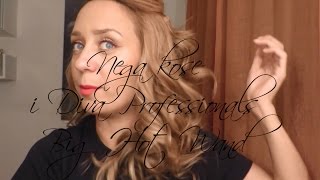 Nega kose i Diva Professionals Big hot wand [upl. by Mirabel]