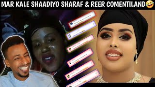 SHAADIYO SHARAF OO MAR LABAAD REER COMMENTLAND LAKAFTAMEEN🤣  TEAM ISKUUBULO OO REER CUSUB UDAATAY 🤣 [upl. by Afas]