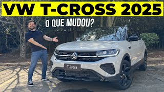 VOLKSWAGEN TCROSS 2025 O que mudou no SUV mais vendido do BRASIL [upl. by Eynahpets]