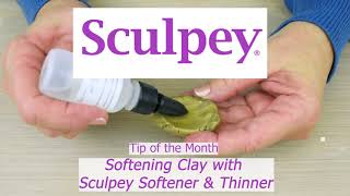 Quick Tip  Softening Clay with Scupey Softener amp Thinner  Sculpeycom [upl. by Stormie]