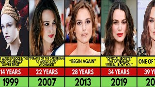 Keira Knightley Transformation From 5 to 39 Years Old [upl. by Agnot]