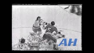 NHL Mar 7 1976 New York Rangers v Atlanta Flames melee HL Dave Maloney v Curt Bennett [upl. by Herates674]