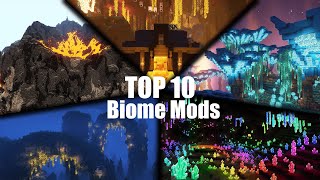 TOP 10 119 Best Minecraft Biome Mods [upl. by Sallee962]