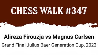 Alireza Firouzja vs Magnus Carlsen • Grand Final Julius Baer Generation Cup 2023 [upl. by Blight]