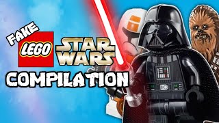 Fake LEGO Star Wars Minifigures Compilation Darth Vader Chewbacca Clones [upl. by Kassab]