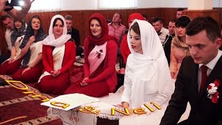 RadiobiserAt Dina amp Neli vjenčanje u Bosni wedding vjenčanje svadba Muslims Muslimani Bosnia [upl. by Naicad]