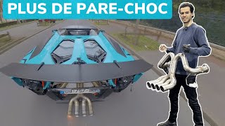 On pose un échappement libre GINTANI sur mon Aventador SV  SUPPRESSION DE PARECHOC [upl. by Ateloj965]